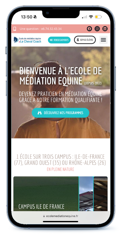 Client Elionie - Ecole de Mediation Equine
